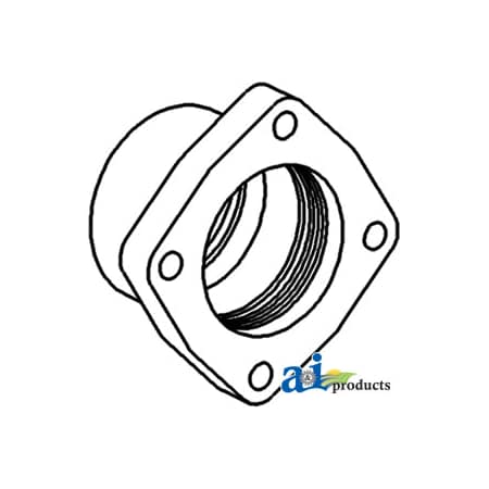 A & I Products Housing, PTO Shaft 4.4" x5.1" x6.2" A-310089